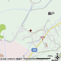 青森県青森市岡町藤戸22周辺の地図