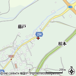 青森県青森市岡町松本29周辺の地図