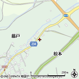 青森県青森市岡町松本69周辺の地図