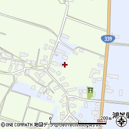 青森県五所川原市桜田周辺の地図
