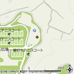 青森県青森市矢田上野尻周辺の地図