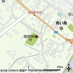 新井田市民館周辺の地図