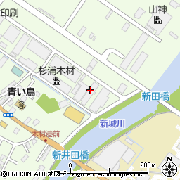 株式会社高速　青森営業所周辺の地図