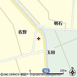 青森県つがる市木造兼館高取周辺の地図