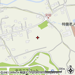 青森県青森市矢田（下野尻）周辺の地図