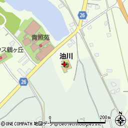 油川幼稚園周辺の地図
