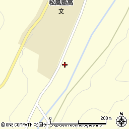 青森県東津軽郡平内町外童子滝ノ沢23周辺の地図