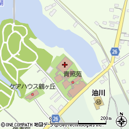 青照苑周辺の地図