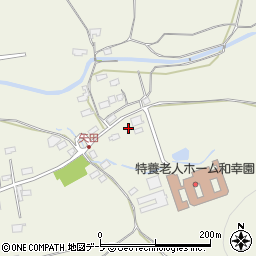 青森県青森市矢田（山野井）周辺の地図