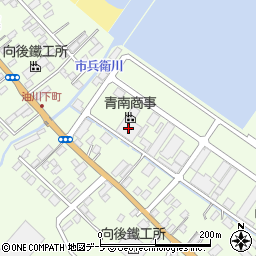 青南商事油川工場周辺の地図