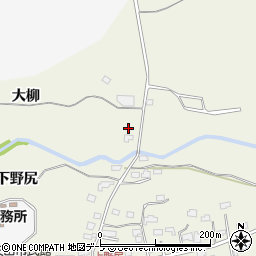 青森県青森市矢田大柳8周辺の地図
