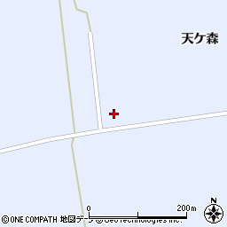 天ヶ森農村公園周辺の地図