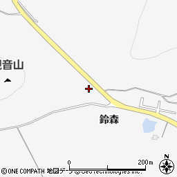 青森県青森市野内鈴森188-1周辺の地図