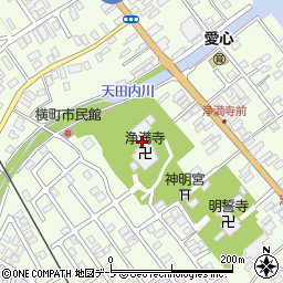 浄満寺周辺の地図