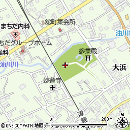 熊野宮神社周辺の地図