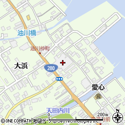 西田酒造店周辺の地図