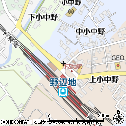 トヨタレンタリース青森野辺地駅前店周辺の地図