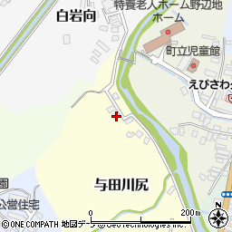 青森県上北郡野辺地町与田川尻31-22周辺の地図