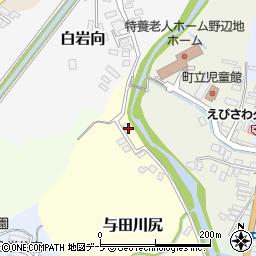 青森県上北郡野辺地町与田川尻31-9周辺の地図