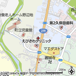 熊谷米穀肥料店周辺の地図