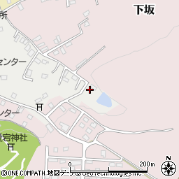 青森県上北郡野辺地町赤坂52-7周辺の地図