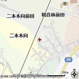 野邊地・せんべい周辺の地図