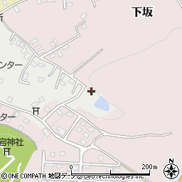 青森県上北郡野辺地町赤坂52-6周辺の地図