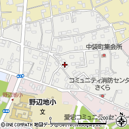 青森県上北郡野辺地町赤坂19-5周辺の地図