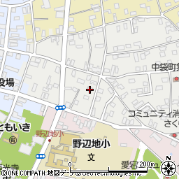 青森県上北郡野辺地町赤坂10-3周辺の地図