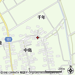 青森県五所川原市藻川千年398周辺の地図