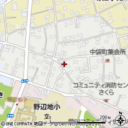 青森県上北郡野辺地町赤坂15周辺の地図