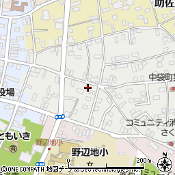 青森県上北郡野辺地町赤坂10周辺の地図