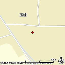 青森県つがる市稲垣町吉出玉桂27-2周辺の地図