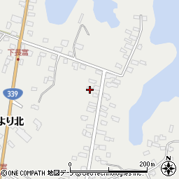 青森県五所川原市長富鎧石224周辺の地図