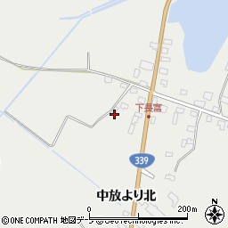 青森県五所川原市長富鎧石206-3周辺の地図