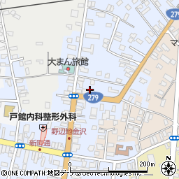 菊屋メガネ店周辺の地図