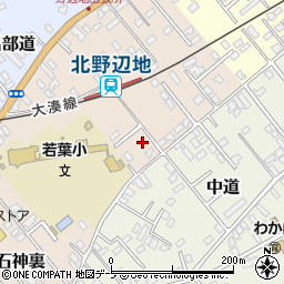 青森県上北郡野辺地町石神裏19-24周辺の地図