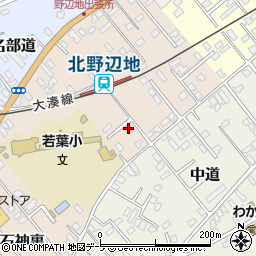 青森県上北郡野辺地町石神裏19-60周辺の地図