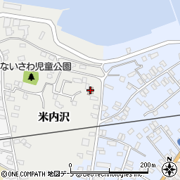 金沢町集会所周辺の地図