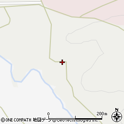 青森県上北郡野辺地町大谷地東沢周辺の地図