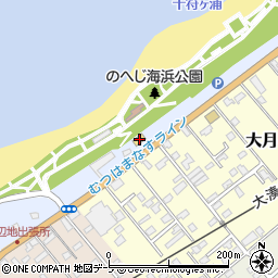 ローソン野辺地田名部道店周辺の地図