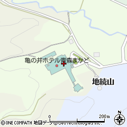 馬門温泉周辺の地図