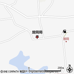 館岡郵便局 ＡＴＭ周辺の地図