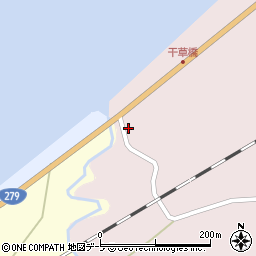 帆立センター周辺の地図