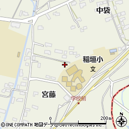 理容藤田周辺の地図