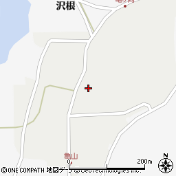 青森県つがる市木造亀ケ岡亀山周辺の地図
