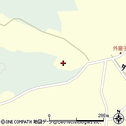 青森県東津軽郡平内町外童子船越22周辺の地図
