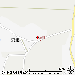 青森県つがる市木造館岡沢根83-41周辺の地図