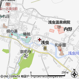 青森県青森市浅虫内野44-9周辺の地図