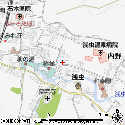 青森県青森市浅虫内野43-2周辺の地図